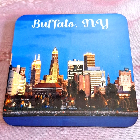 Buffalo New York Skyline Coaster - Picture 1 of 2